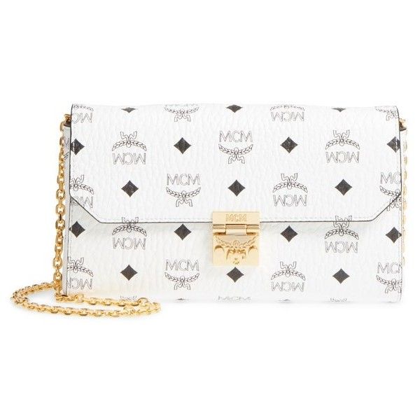 mcm white crossbody bag